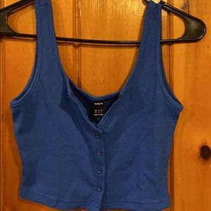 Cropped tank top